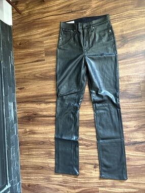 GAP Black Vintage Slim High-Rise Pants